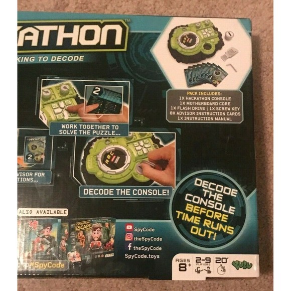 Spy Code Hackathon Electronic Game 2-9 Players Ages 8+ Holiday Birthday Gift - Picture 5 of 9
